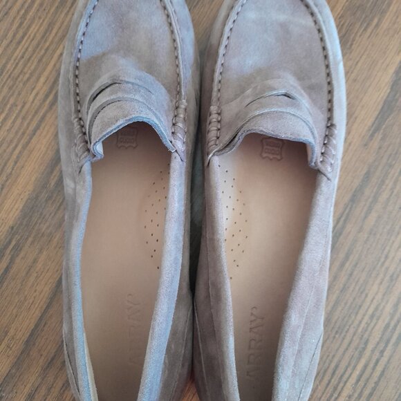 Lite brown suede loafer shoes - Picture 2 of 4